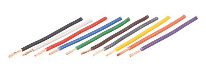 Hovedbilde 1,5mm2 Gul strømkabel