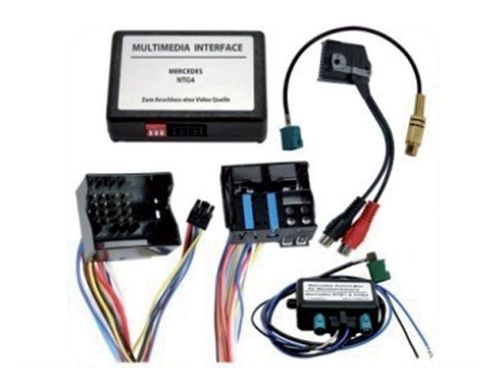 CAS Multimedia + ryggekamera adapter Mercedes m/Comand NTG-4