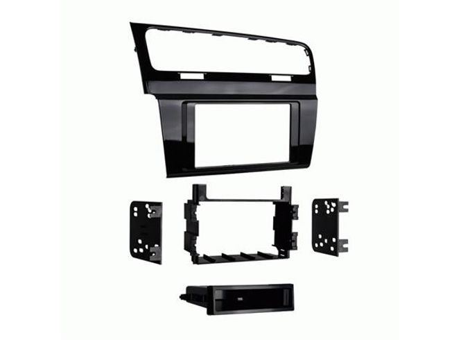 Hovedbilde Metra 99-9013HG monteringsramme 1-DIN/2-DIN VW Golf 2013-2020