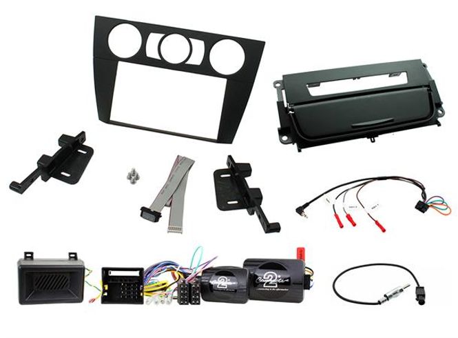 Hovedbilde Connects2 komplett monteringskit 2-DIN BMW 3 Serie (2005-2011)