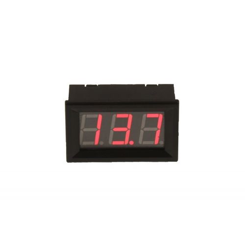 4 Power Voltmeter, 6 til 30V, rød