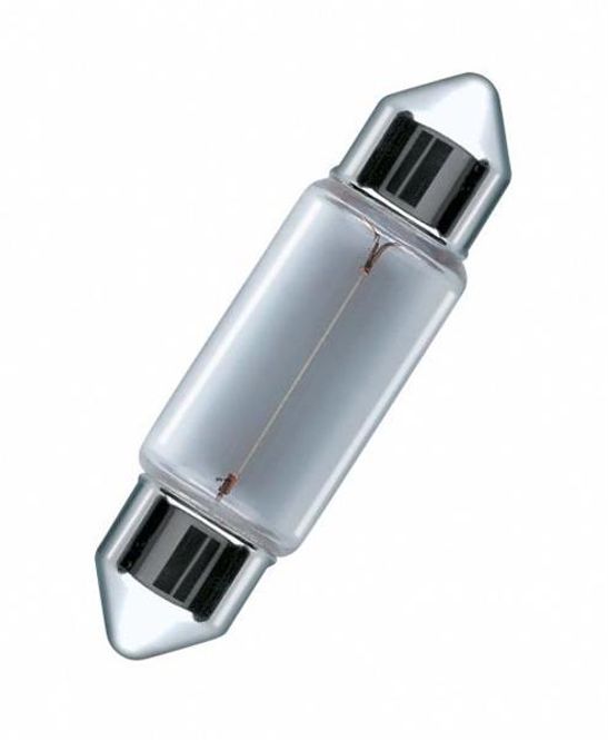 Hovedbilde Osram lyspære 12V 10W L31 Ø10,5 SV8,5-8