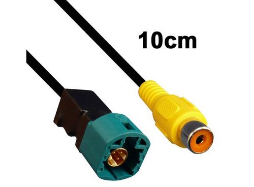 CAS Ryggekameraadapter VW OEM HSD til RCA (10cm)