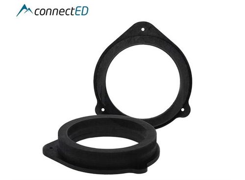 ConnectED EDAU1201 MDF høyttaleradaptere 165 mm – Audi A3 2004–2012 / Audi A4 2001–2007
