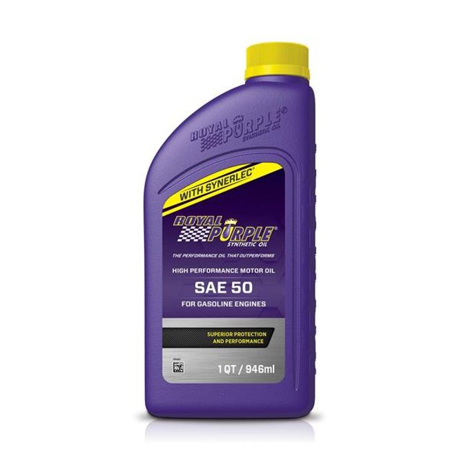 Hovedbilde Royal Purple® 01050 High Performance SAE 50 Single Grade motorolje 1q