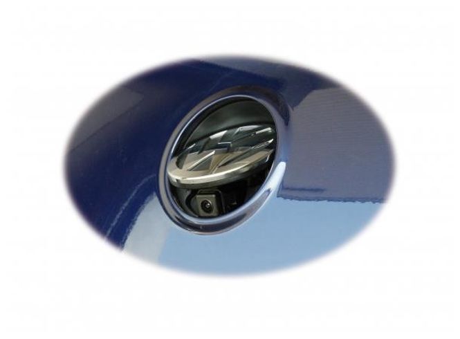 Hovedbilde Kufatec 37076-2 VW-emblem med integrert ryggekamera VW Golf V RNS510