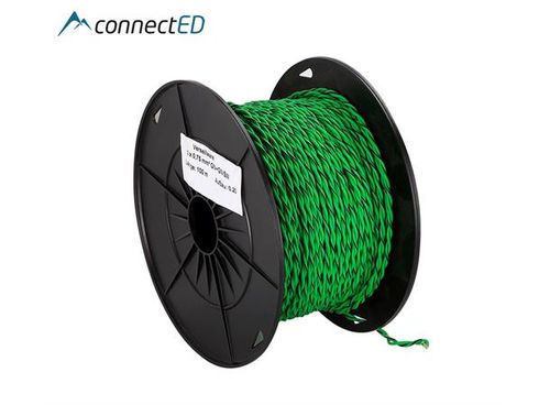 ConnectED Høyttalerkabel 2 x 0,75mm² grønn (lm)
