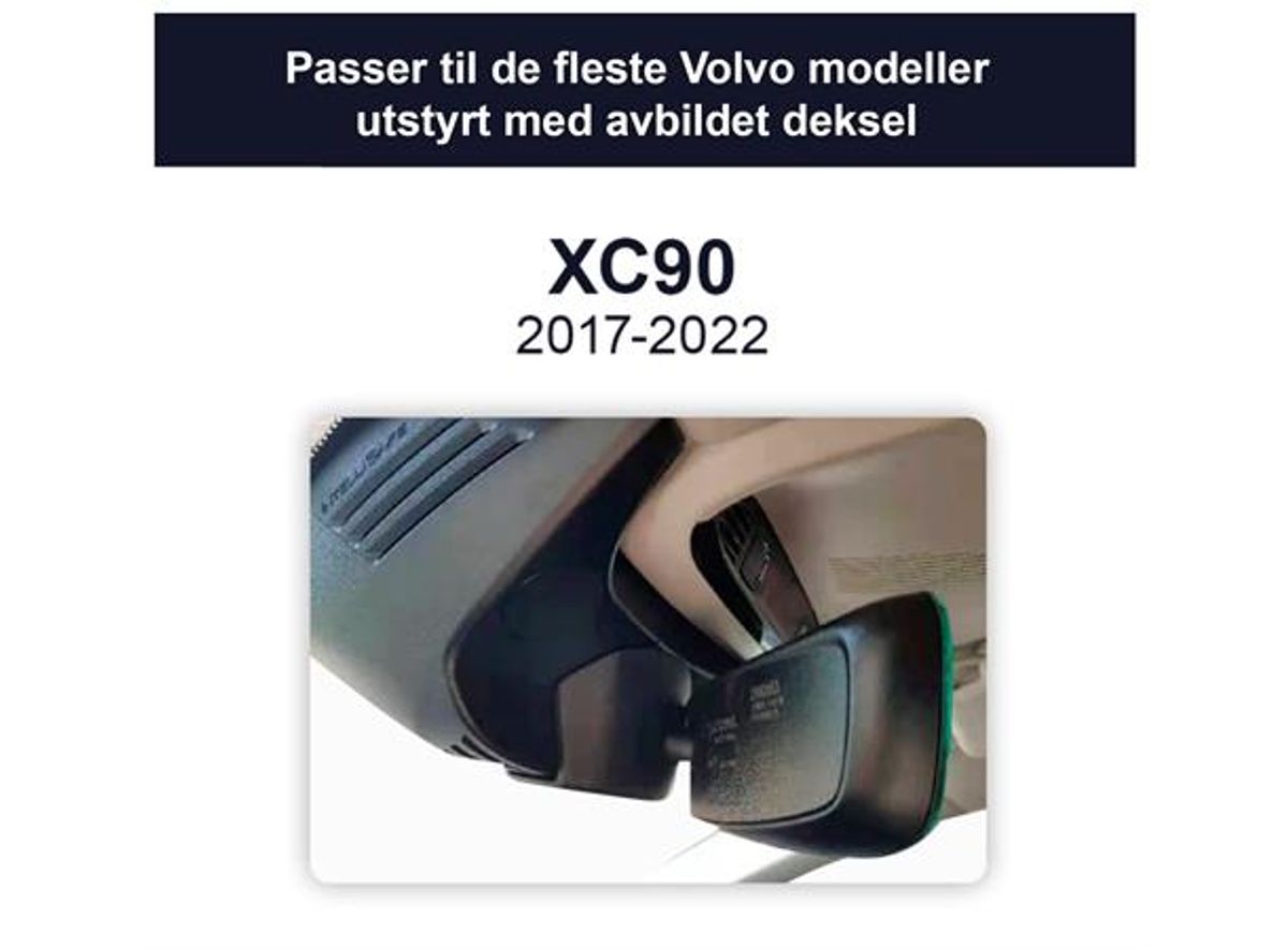 Fitcamx LZJ-6083-4K-F Integrert 4K Dashcam foran Volvo XC90 2015–2022