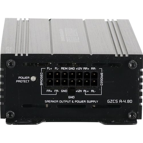 Ground Zero GZCS A-4.80 4x80W 2 ohm Klasse D microforsterker