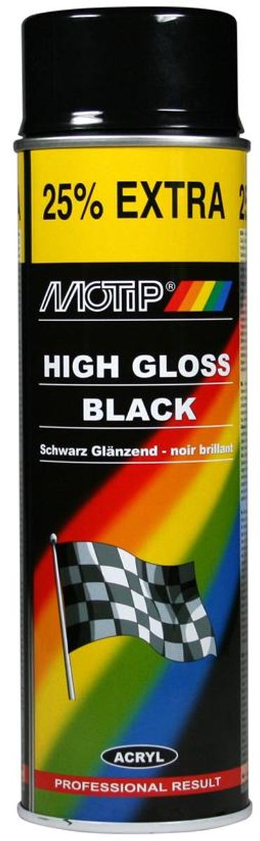 Motip Sort blank spray lakk 500ML