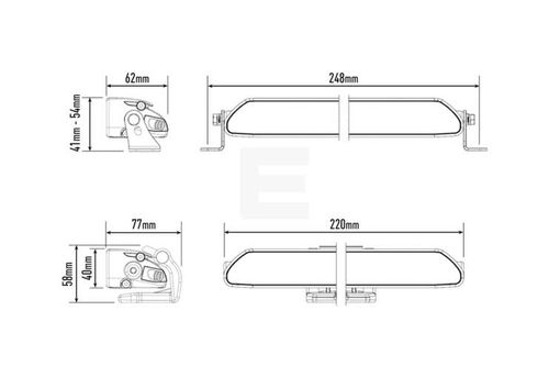 Lazer® Linear 6 ELITE 0L06-EL-LNR  4050 Lumen