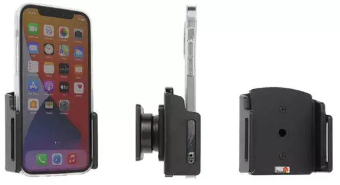 Hovedbilde Brodit 711239 Passiv mobilholder m/kuleledd for iPhone 15/16 Type 1