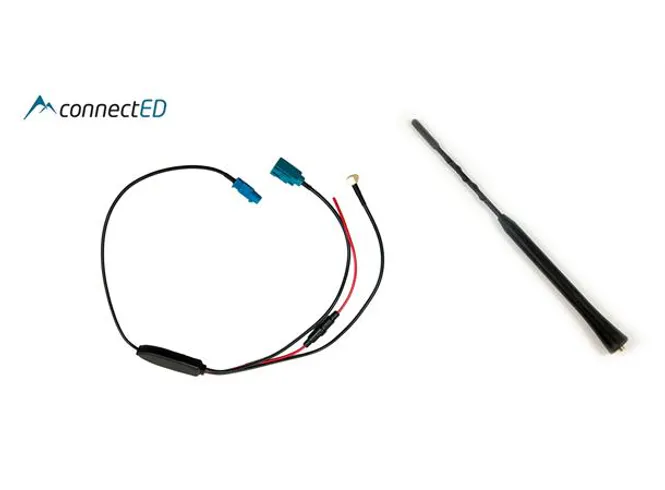 Hovedbilde ConnectED skjult DAB-antenneløsning Peugeot (2005 - 2014) m/pisk