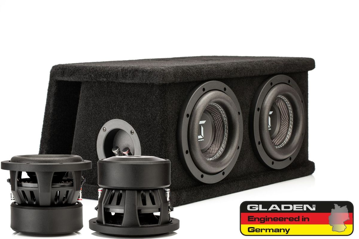 Gladen SIGMA 2x6,5” EXTREME portet basskasse