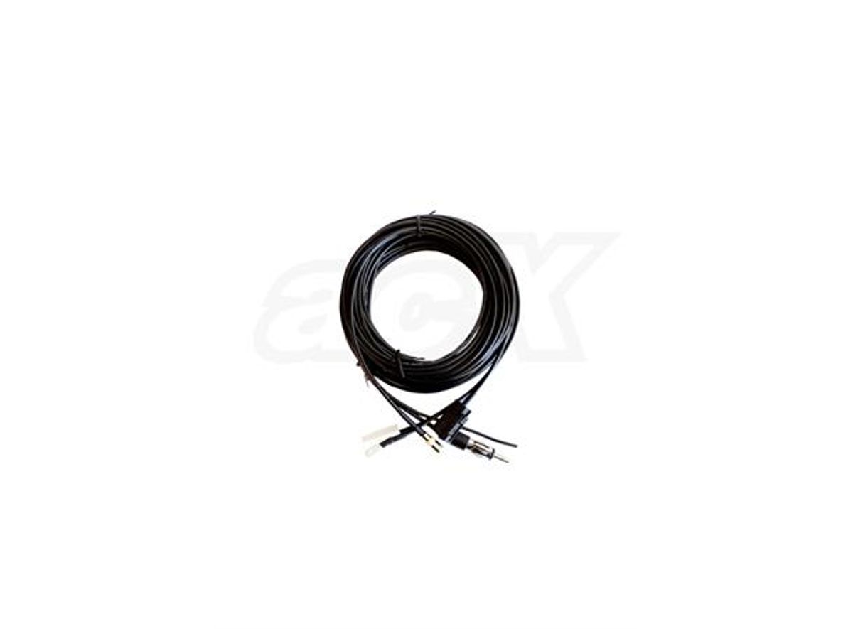 ACX Aktiv 16V tak antenne DAB+ FM 70 grader, 5m kabel