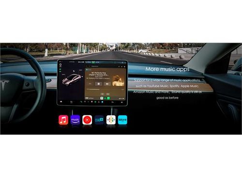 ConnectED Trådløst Apple Carplay adapter Tesla