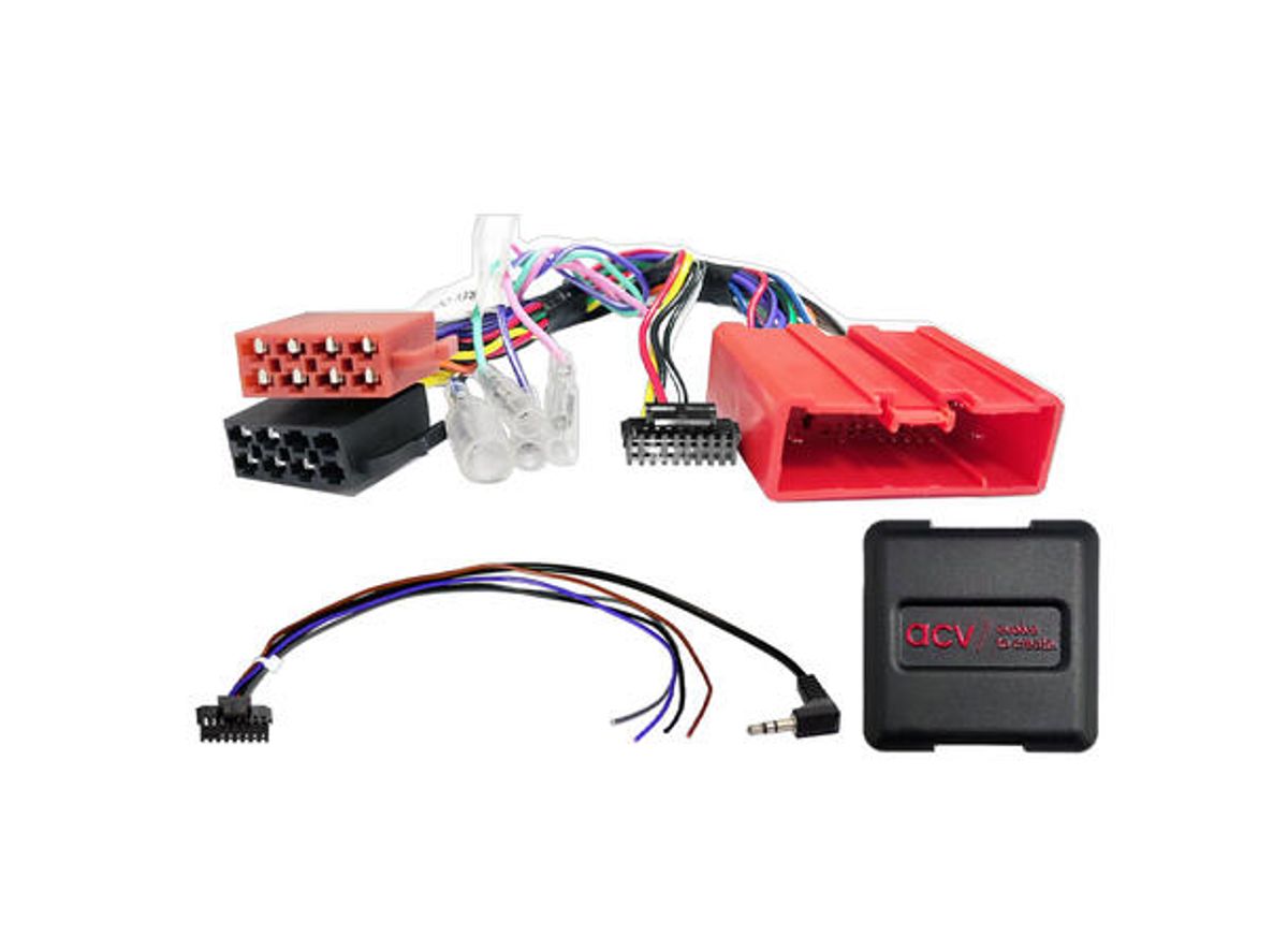 ACV 42XMZ002 Mazda Multifunksjonsadapter med rattkontroll og ISO (2005–2015)
