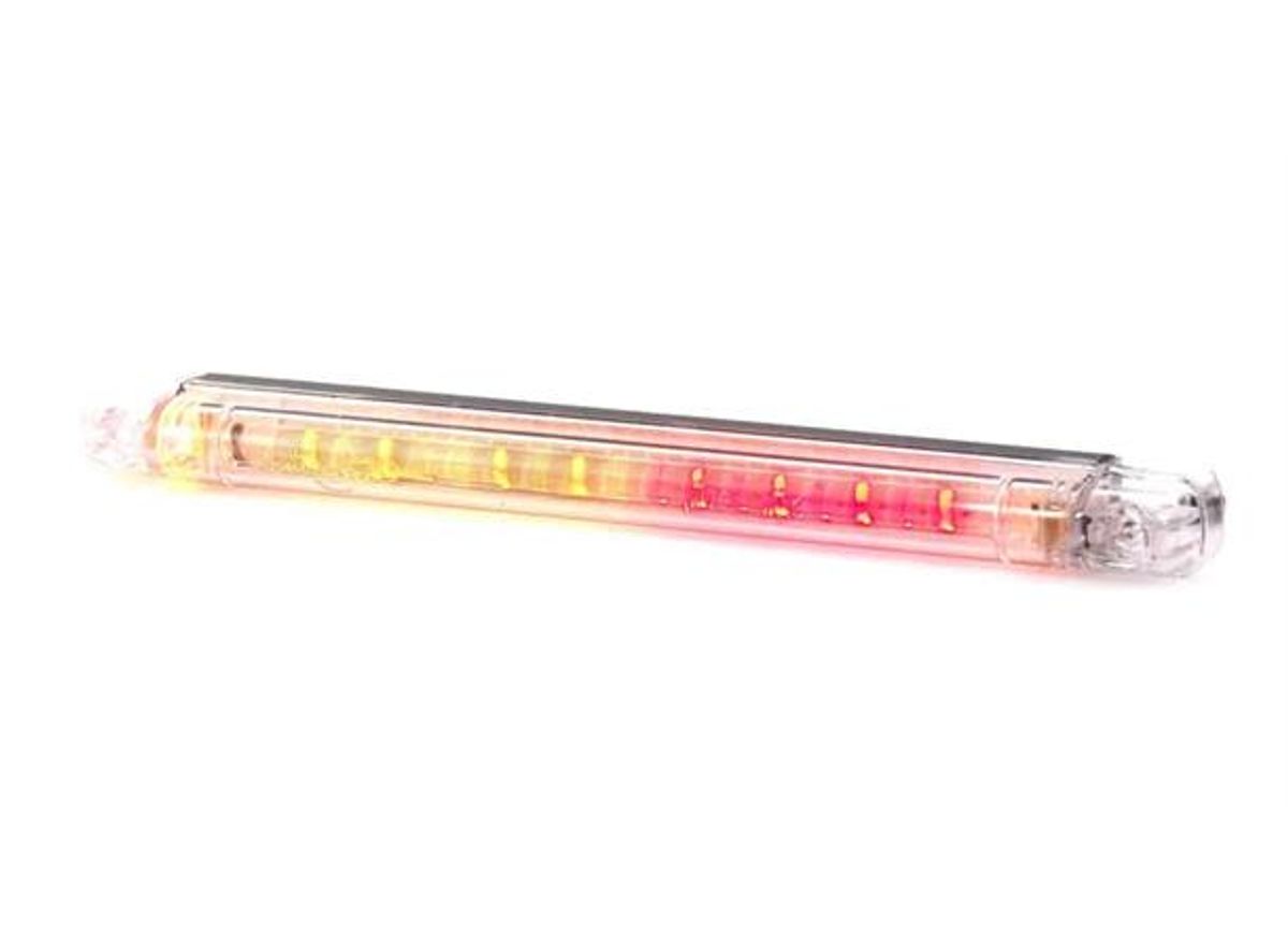Strands fiberoptisk Baklys, brems, blink, 12-24V