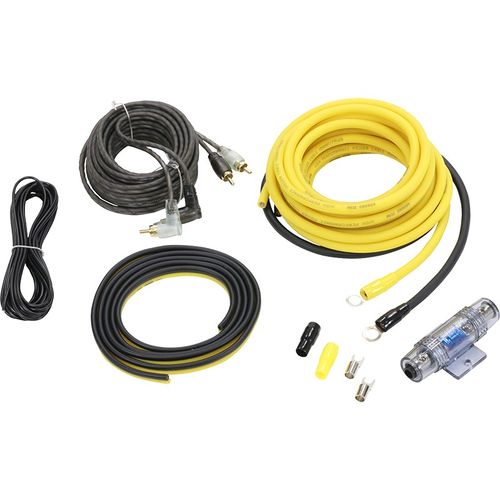 Ground Zero Radioactive SPL MINI Basspakke 26 – 6,5” basskasse, 700 W forsterker og kabelsett
