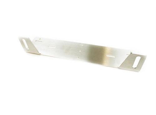 Skiltfeste for ekstralys og LED bar 74 - 100mm Rustfri Krom