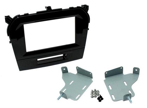 Connects2 Premium 2-DIN ramme Vitara (2015 -->) Piano sort