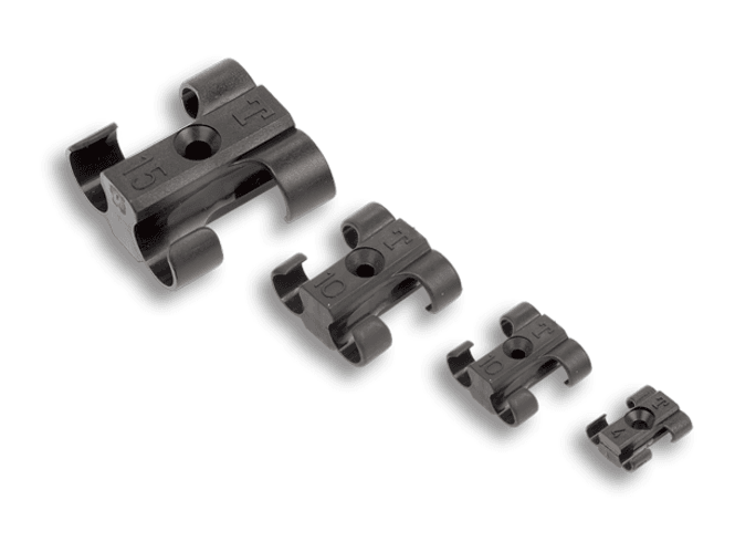 Hovedbilde SWT4B T-clips for strømkabel 25mm² kabel holder m/skrue feste