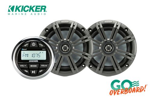 Kicker KM-C21654 båtstereopakke 46KMC2 + 45KM654