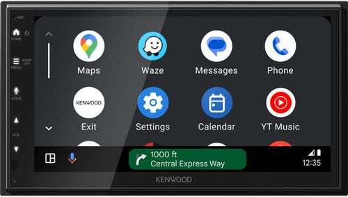 Kenwood DMX5023DABS 2-DIN mediaspiller med DAB+, Bluetooth, Apple CarPlay og Android Auto