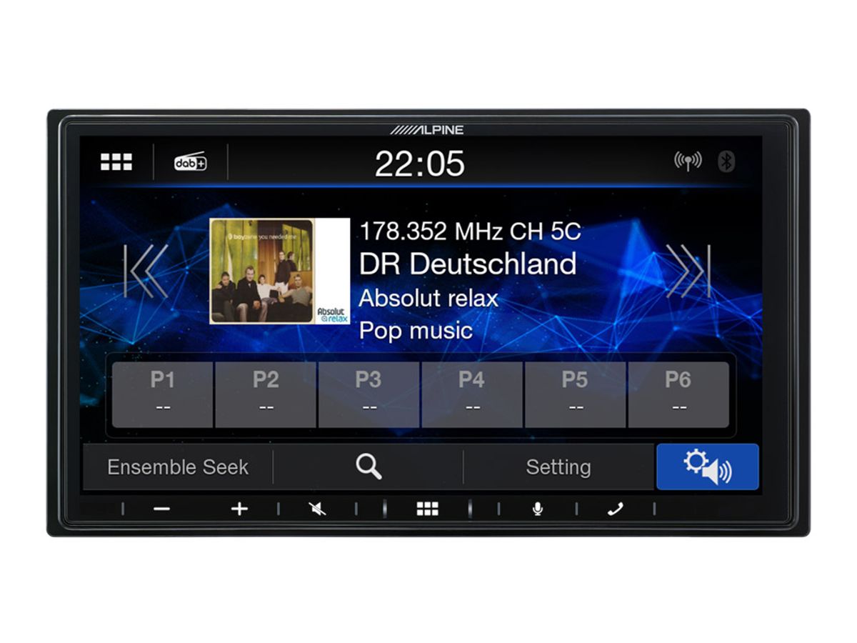 Alpine iLX-W690D multimediastasjon 7