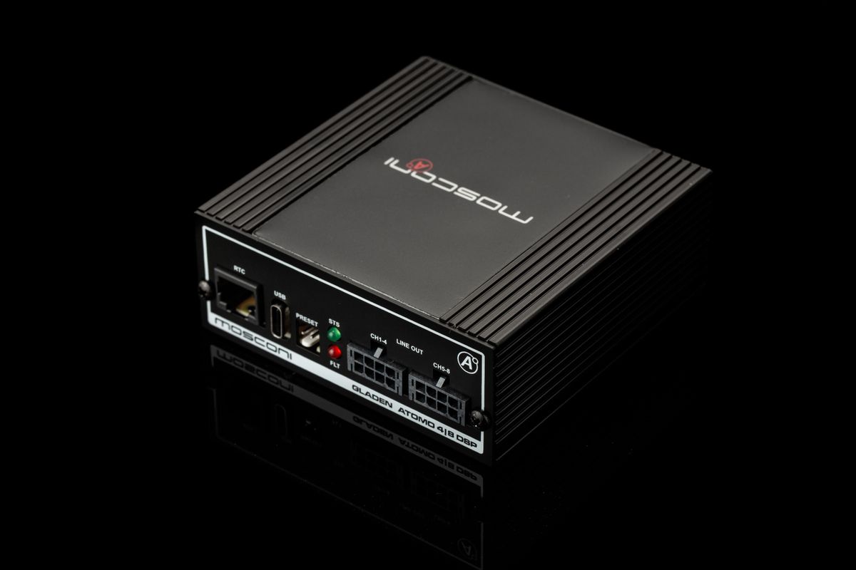 Mosconi ATOMO 4 | 8 DSP  kompakt DSP for 5 til 24V