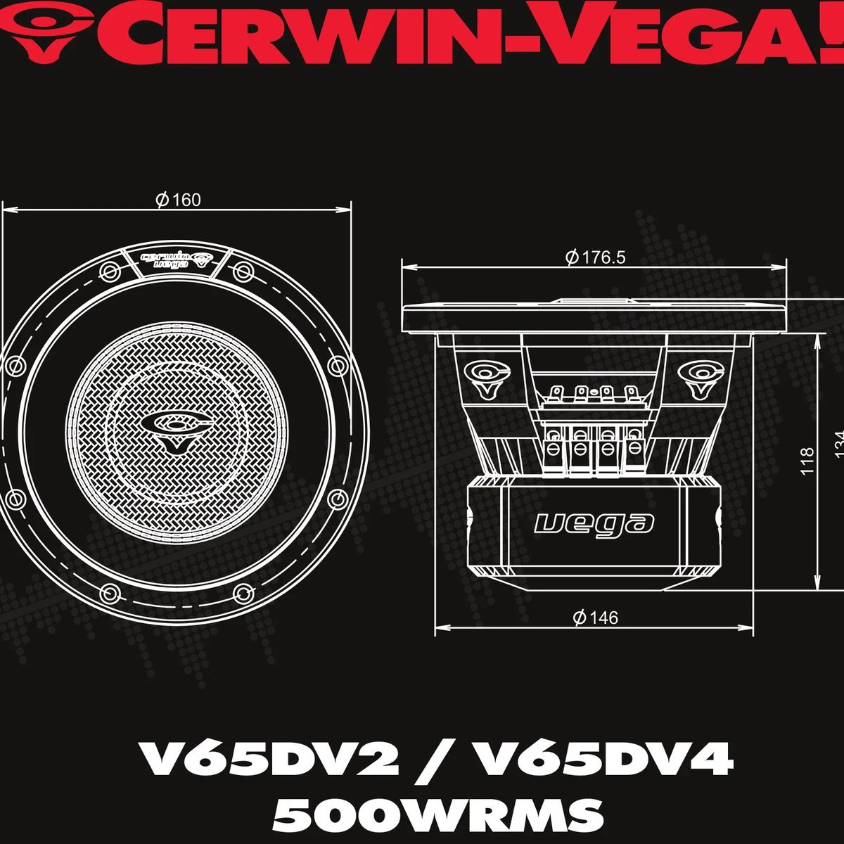 Cerwin Vega V65DV4 Vega 6,5