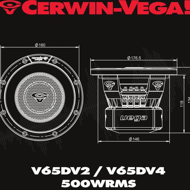 Hovedbilde Cerwin Vega V65DV4 Vega 6,5