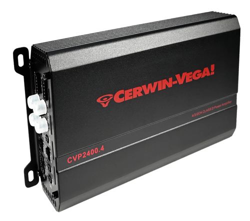 Cerwin Vega CVP2400.4 4x120W 4 Ohm 4-kanals forsterker