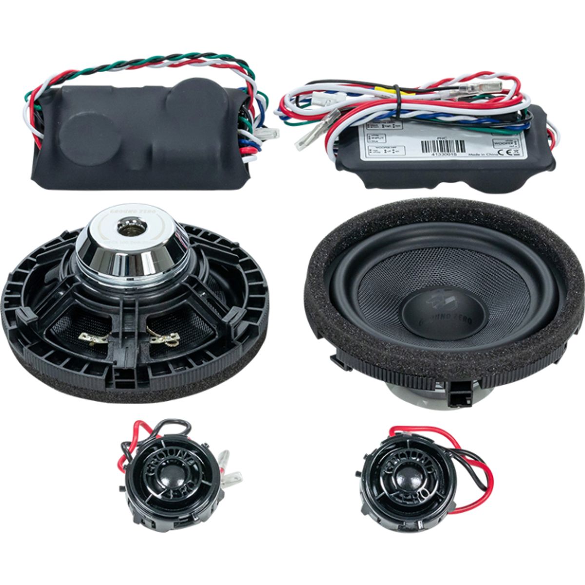 Ground Zero GZCS 100.2MB-206C Mercedes C-klasse Plug & Play sett