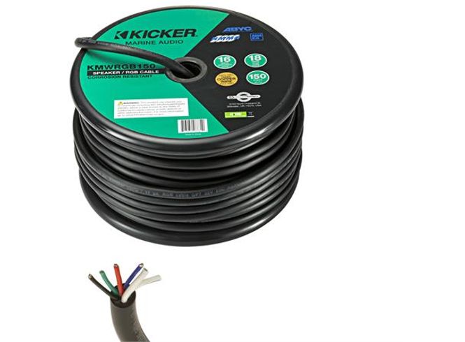 Hovedbilde Kicker 46KMWRGB150 høyttalerkabel 1,3mm2 HT + 075mm2 RGB (lm)