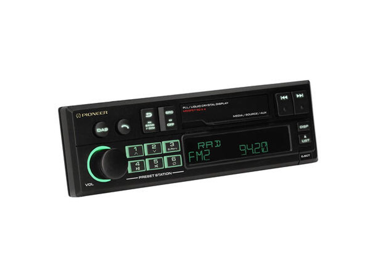 Pioneer SXT-C10PS Retroradio med Bluetooth, DAB+, USB og AUX