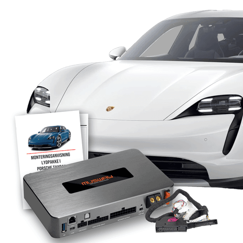 Musway Lydoppgradering Porsche Taycan  (2021 -->) m/Bose