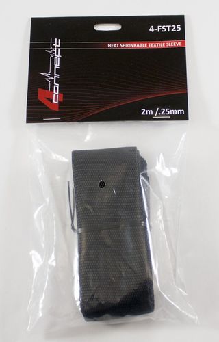 4 Connect 25mm krympeslange av tøy/nylon 2 meter