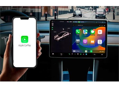 ConnectED Trådløst Apple Carplay adapter Tesla