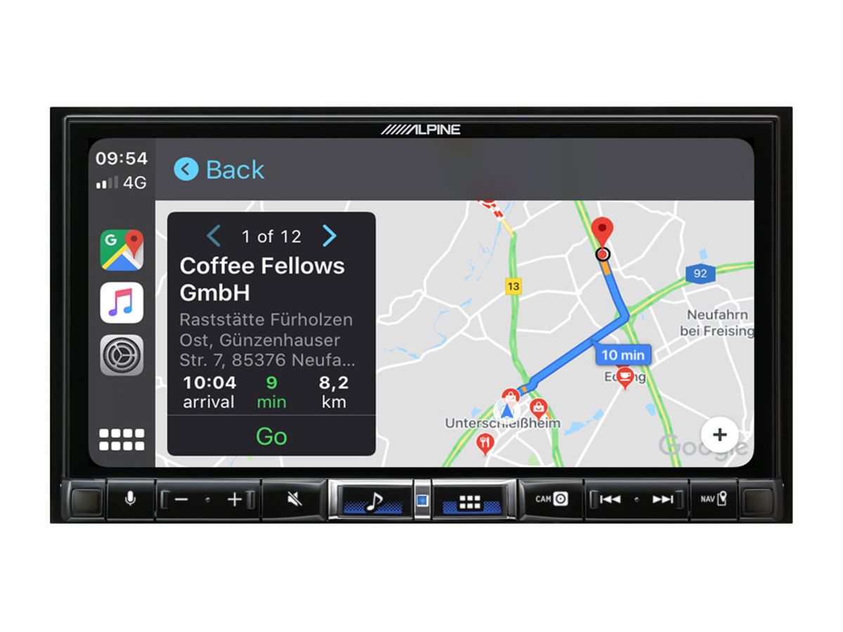 Alpine iLX-705D multimediastasjon 7