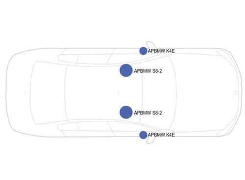 Audison lydoppgraderingspakke nivå 4 BMW 3-serie E90