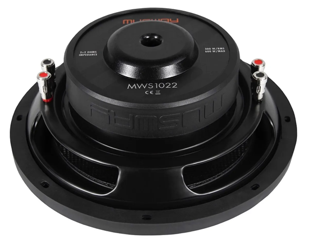 Musway MWS1044 Flat Subwoofer 10” 2x4 Ohm 300W RMS