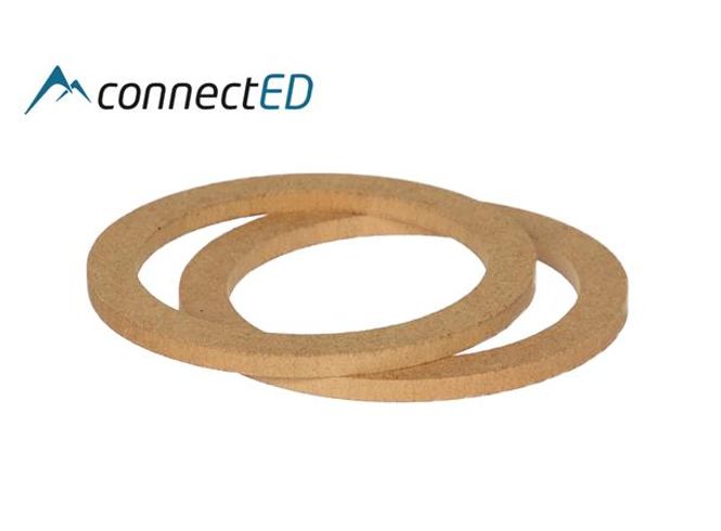 Hovedbilde ConnectED EDUN1235 MDF høyttaleradaptere (130mm) Universale (8mm dybde)