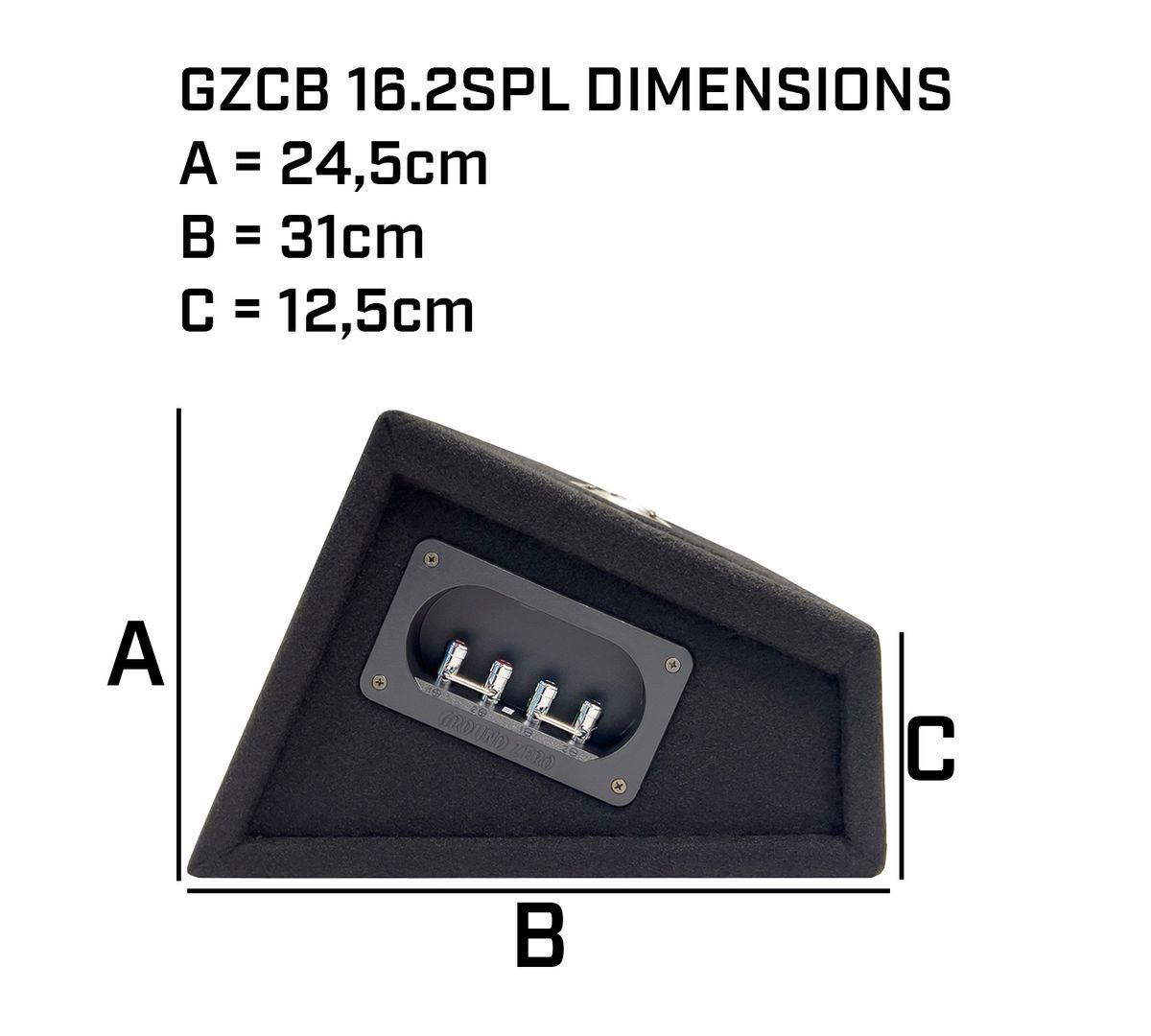 Ground Zero GZCB 16.2XSPL Competition SPL BOX