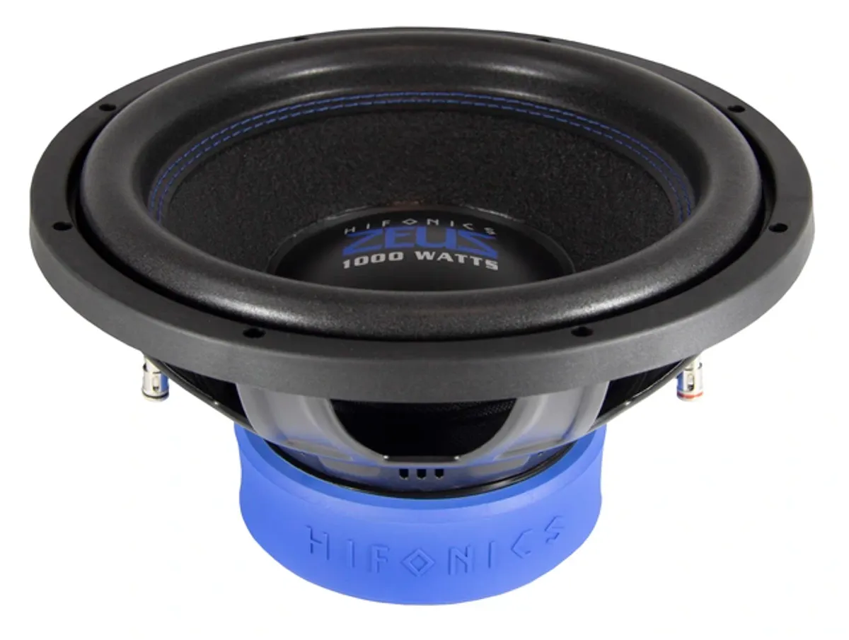 HiFonics ZEUS Street ZXS12D2 12” subwoofer 2x2 Ohm