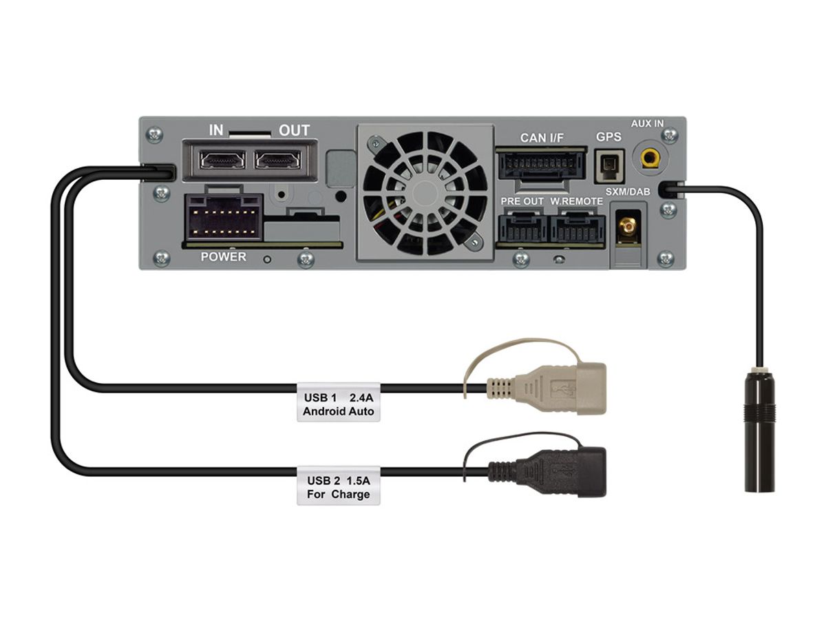 Alpine iLX-705D multimediastasjon 7