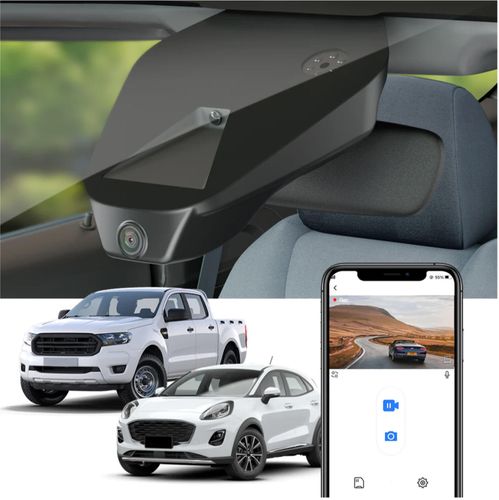 Fitcamx 4K Dashcam (front) Ford Ranger/Puma (2019 -->)