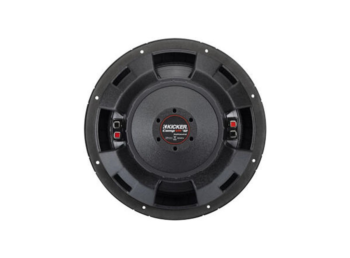 Kicker CompVR 52CVR122 12” subwoofer 2x2 Ohm 400W RMS