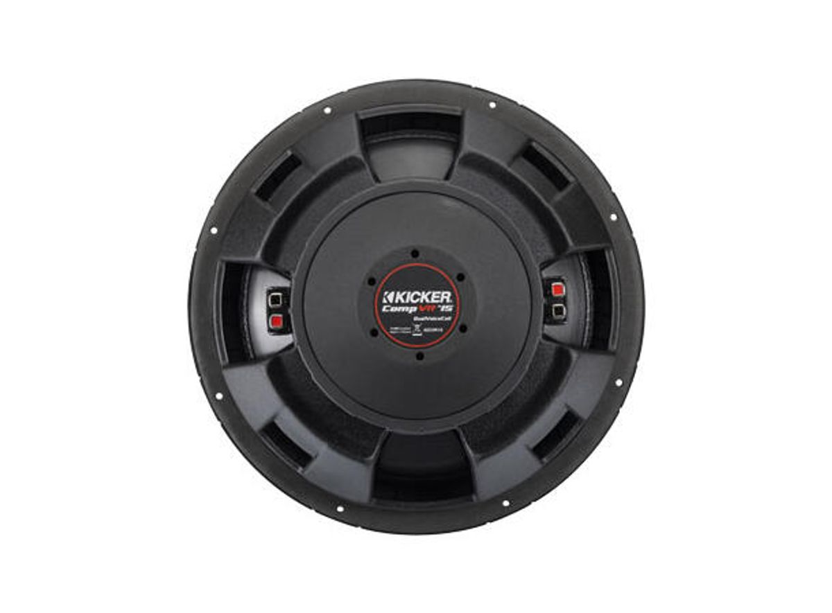 Kicker CompVR 52CVR152 15” subwoofer 2x2 Ohm 700W RMS