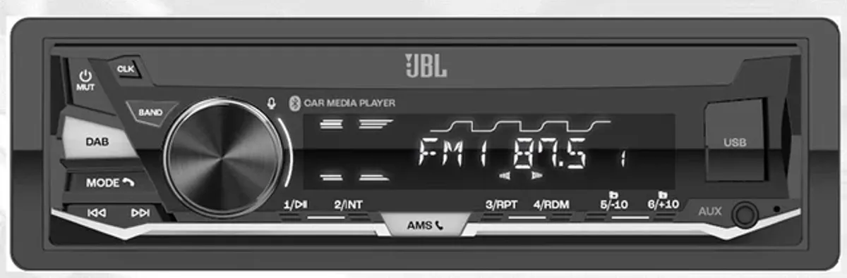 JBL Celebrity 350D 1-DIN DAB+/Bluetooth/USB bilradio